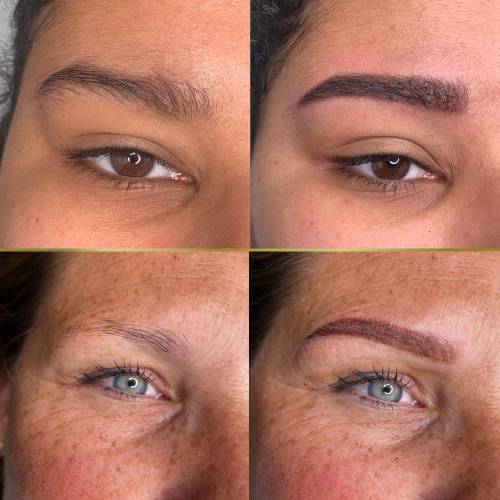 ombre powder brows