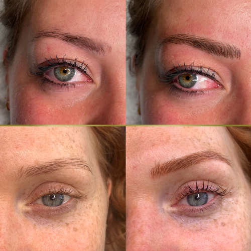microblading eyebrows wenkbrauwen